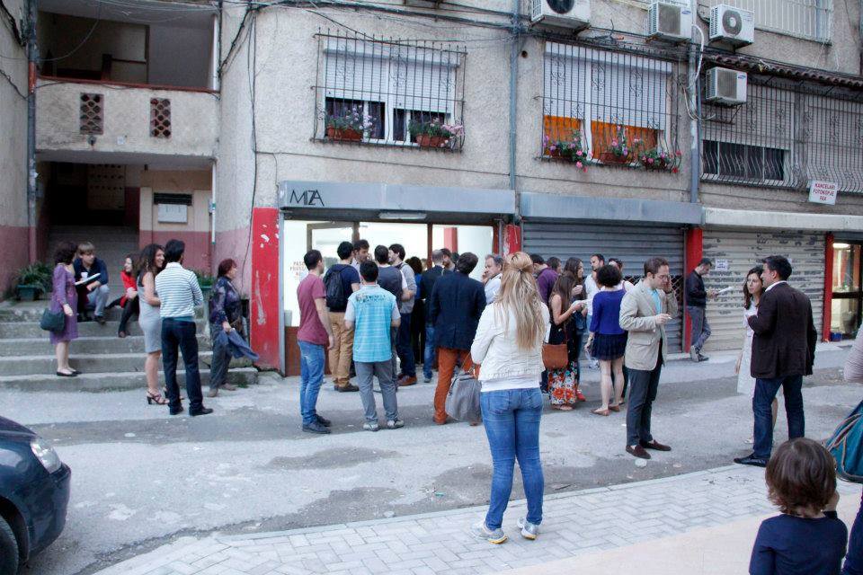 A street view of MIZA Galeri. Image courtesy of MIZA Galeri.