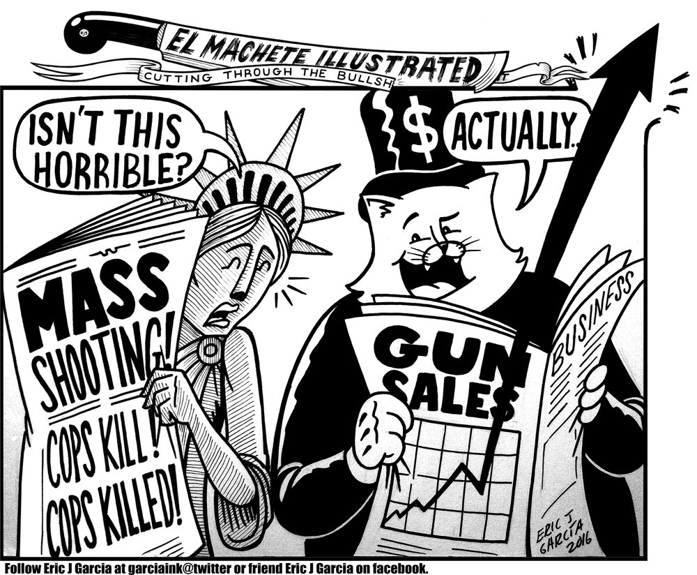Gun Sales by Eric J. Garcia