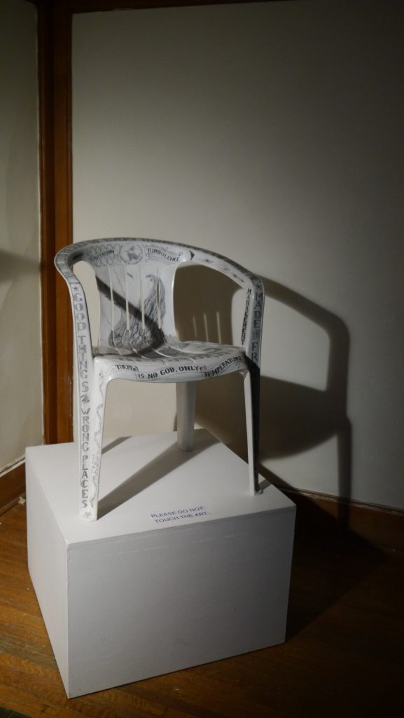 "Captain's Chair," by Michael Dinges, 2006. Photo courtesy of Aron Packer Projects.