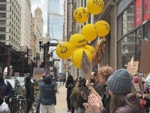 AICWU Bargains With Balloons
