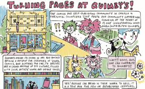 Turning Pages At Quimby’s!