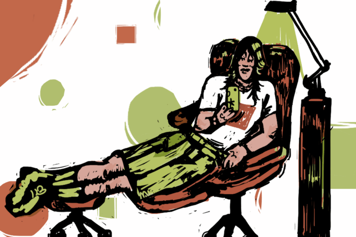 Modern Hearts Web Illo