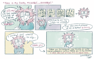 This is my final message… Goodbye